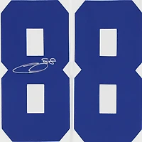 Maillot Nike blanc dédicacé par CeeDee Lamb des Cowboys de Dallas
