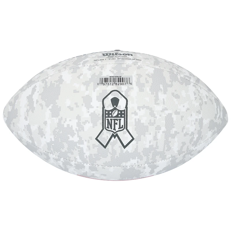 Ballon de football Wilson 2024 autographié par CeeDee Lamb des Cowboys de Dallas