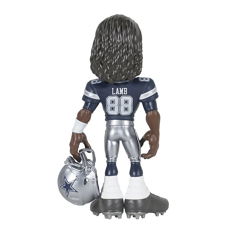 Figurine en vinyle GameChanger de 6 pouces de la série 1 des Cowboys de Dallas de CeeDee Lamb - Recherchez des variantes de couleurs unies rares