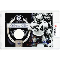 Carte autographiée de Chuck Howley (Dallas Cowboys) Panini Limited 2010 America's Team Threads Relic n° 4, n° 21/25