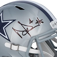 Dak Prescott & CeeDee Lamb Dallas Cowboys Autographed Riddell Speed Replica Helmet