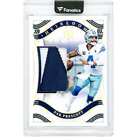 Dak Prescott Dallas Cowboys 2025 Panini National Treasures Dual-Color Relic Gold #H-DPT #9/10 Card
