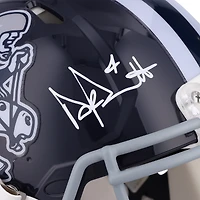 Dak Prescott Dallas Cowboys Autographed Cowboy Joe Riddell Speed Authentic Helmet