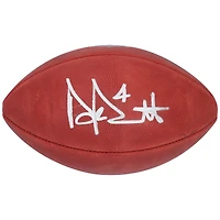 Dak Prescott Dallas Cowboys Autographed Duke Game Football