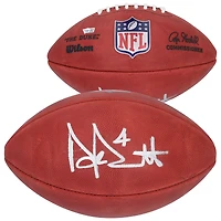 Dak Prescott Dallas Cowboys Autographed Duke Game Football