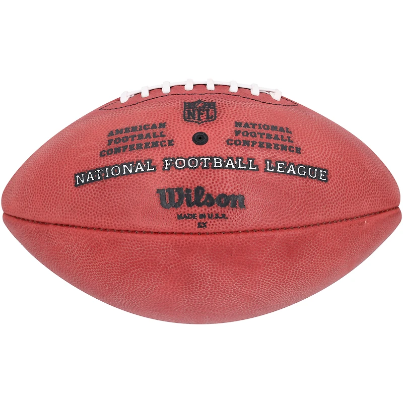 Autocollant de football autographié par Dak Prescott Dallas Cowboys Duke Team