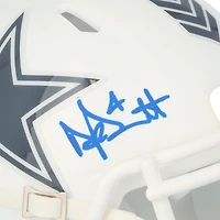 Casque Riddell 2024 Salute To Service Speed ​​Mini autographié par Dak Prescott des Cowboys de Dallas
