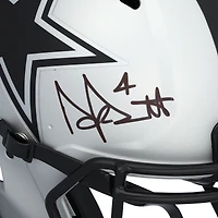 Casque Riddell Rave Speed ​​authentique autographié par Dak Prescott des Cowboys de Dallas