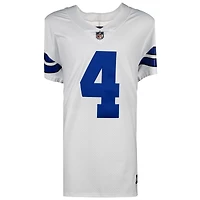 Dak Prescott Dallas Cowboys Autographed White Nike Elite Jersey