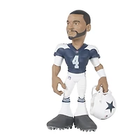 Figurine en vinyle GameChanger de 6 pouces de la série 2 des Cowboys de Dallas de Dak Prescott - Recherchez des variantes de couleurs unies rares