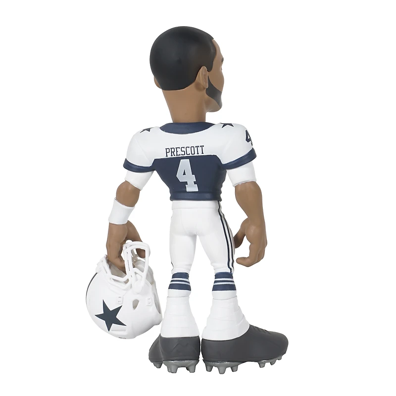 Figurine en vinyle GameChanger de 6 pouces de la série 2 des Cowboys de Dallas de Dak Prescott - Recherchez des variantes de couleurs unies rares