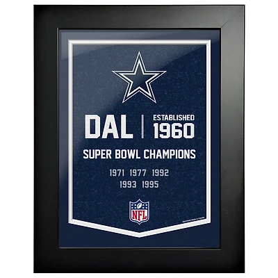 Dallas Cowboys - 12'' x 16'' Empire Framed Art