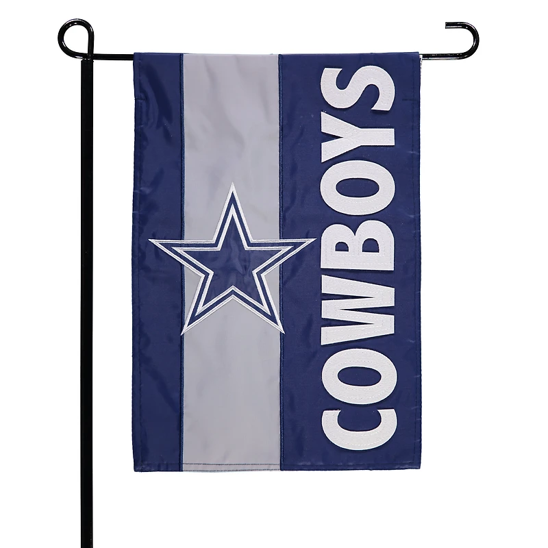 Drapeau de jardin orné des Dallas Cowboys (31,75 cm x 45,7 cm)