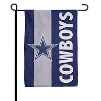 Drapeau de jardin orné des Dallas Cowboys (31,75 cm x 45,7 cm)