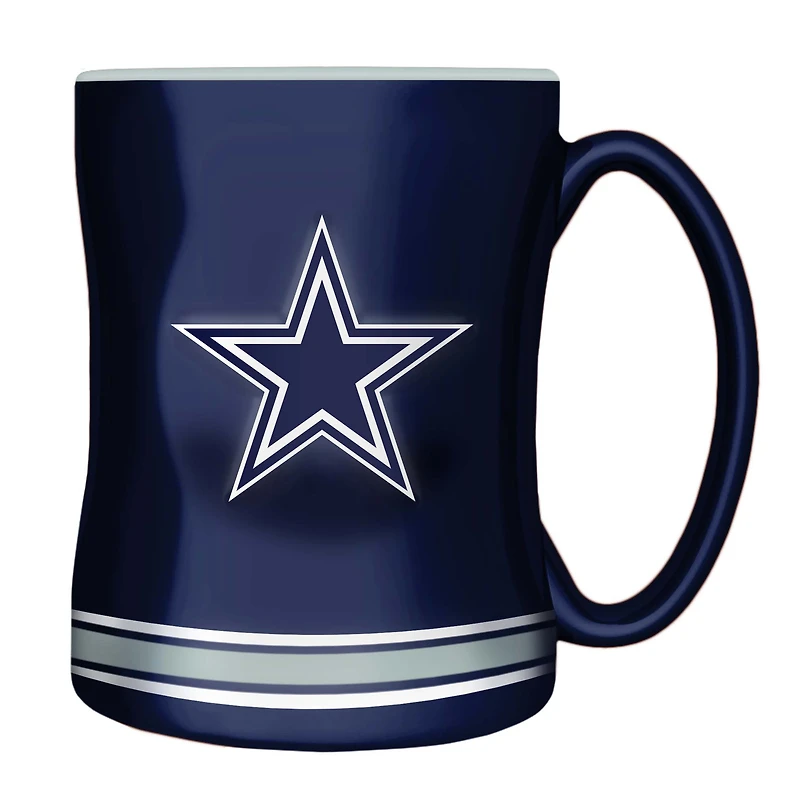 Cowboys de Dallas 14oz. Mug sculpté