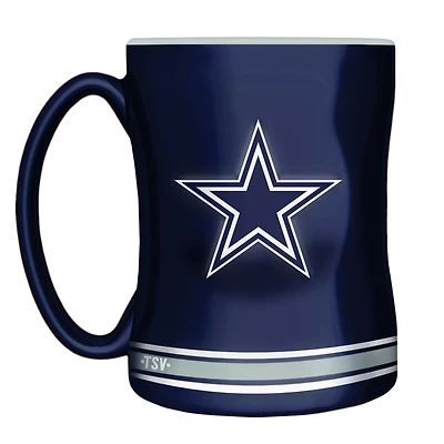 Cowboys de Dallas 14oz. Mug sculpté