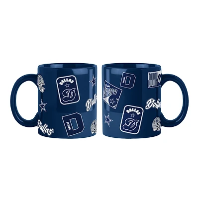 Dallas Cowboys 2-Pack 15oz. Color Mug Set