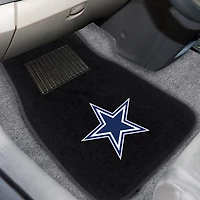 Ensemble de tapis de voiture brodés Dallas Cowboys (2 pièces)