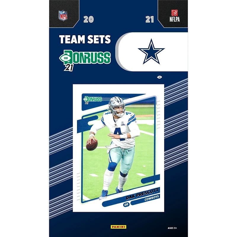 Équipe des Cowboys de Dallas 2021 - Ensemble de cartes à collectionner