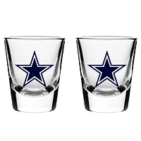 Cowboys de Dallas 2oz. Ensemble de verres de collection