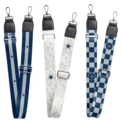 Ensemble de 3 sangles de sac des Cowboys de Dallas