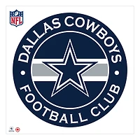 Sticker mural repositionnable avec logo Dallas Cowboys 36'' x 36''