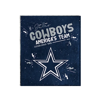 Couverture en peluche Dallas Cowboys 60" x 70"