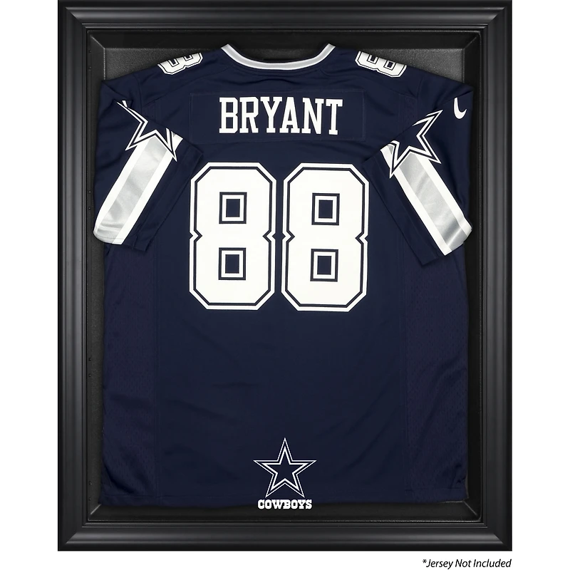 Vitrine de présentation encadrée noire pour maillot des Cowboys de Dallas