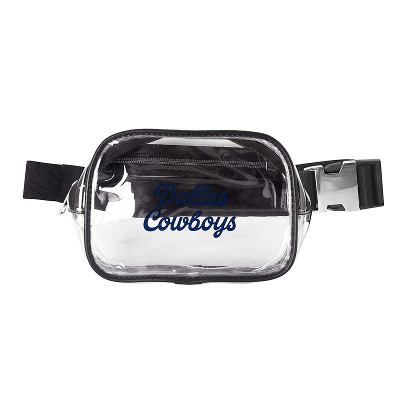 Dallas Cowboys Clear Belt Bag