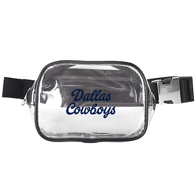 Dallas Cowboys Clear Belt Bag