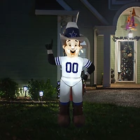 Mascotte gonflable des Dallas Cowboys