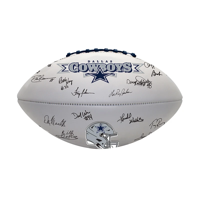 Ballon de football signature des Dallas Cowboys Legends