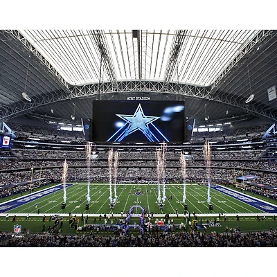 Photographie non signée du stade AT&T des Cowboys de Dallas