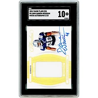 Darren Woodson Dallas Cowboys Autographed 2024 Panini Flawless Jumbo Patch Relic #PA-DWN #2/25 SGC Authenticated 10 Card