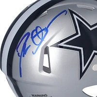Casque Riddell Speed ​​Mini autographié par Deion Sanders des Dallas Cowboys