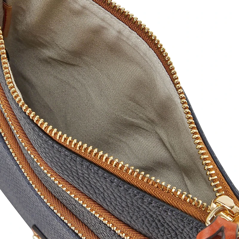 Dooney & Bourke Dallas Cowboys Team Logo Halftime Triple Zip Crossbody Bag
