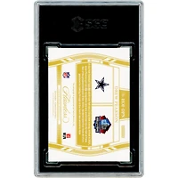 Carte autographiée par Drew Pearson (Dallas Cowboys), Panini Flawless Hall of Fame Emerald 2024, n° HOF-DPN n° 2/5, authentifiée SGC (note 9,5).