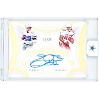 Carte autographiée d'Emmitt Smith, collection Panini Flawless Career Progressions 2025, n° CP-ESH, n° 11