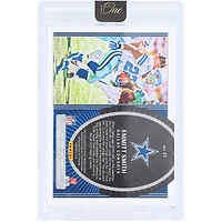 Carte Panini One Quad Relic n° 52 #3/10 autographiée par Emmitt Smith des Cowboys de Dallas 2021