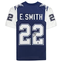 Emmitt Smith Dallas Cowboys Autographed Navy Mitchell & Ness Authentic 1995 Throwback Jersey
