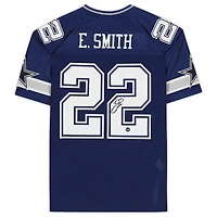 Maillot authentique Mitchell & Ness autographié par Emmitt Smith des Dallas Cowboys