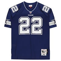 Maillot authentique Mitchell & Ness autographié par Emmitt Smith des Dallas Cowboys