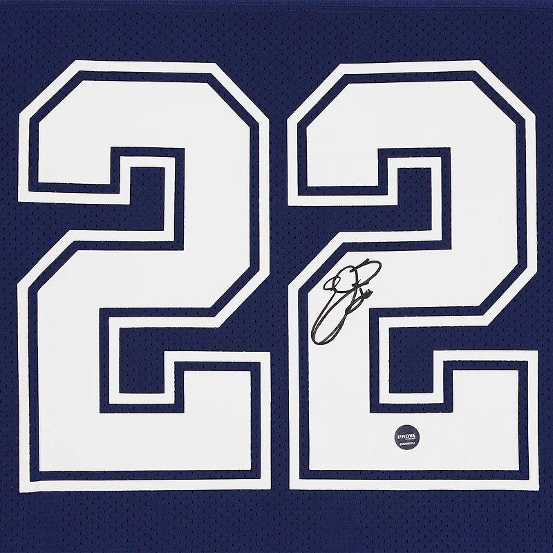 Maillot authentique Mitchell & Ness autographié par Emmitt Smith des Dallas Cowboys