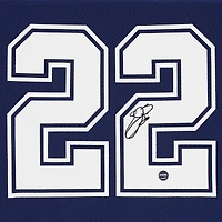 Maillot authentique Mitchell & Ness autographié par Emmitt Smith des Dallas Cowboys