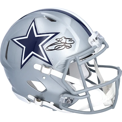 Casque authentique Riddell Speed ​​autographié par Emmitt Smith des Dallas Cowboys