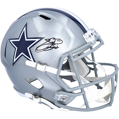 Casque réplique autographié Riddell Speed des Dallas Cowboys par Emmitt Smith