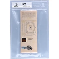 Billet autographié par Emmitt Smith pour le Super Bowl XXVIII des Dallas Cowboys - BAS Graded