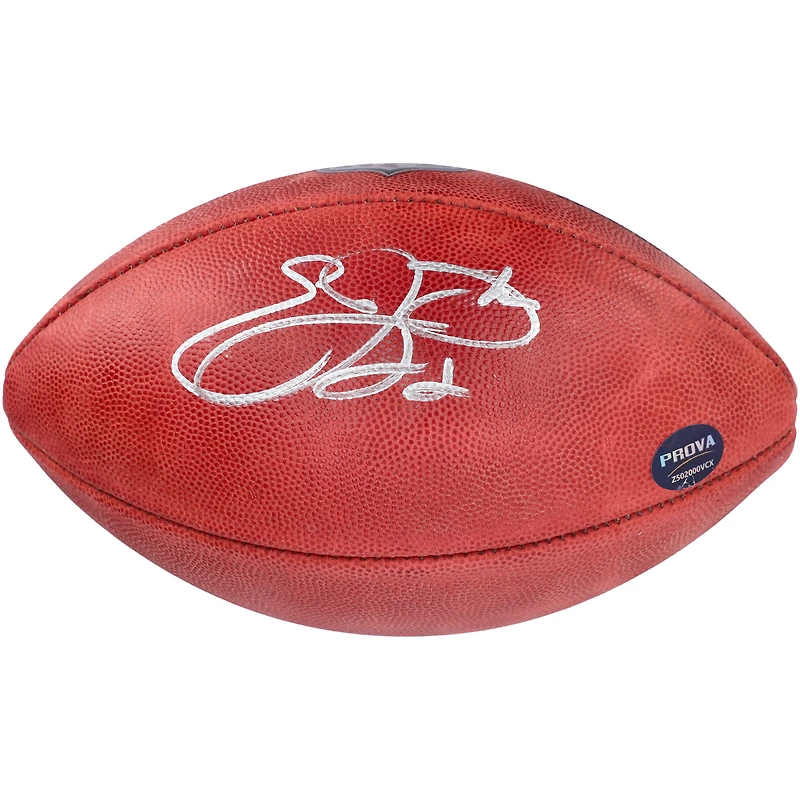 Emmitt Smith Dallas Cowboys Autographed Wilson Duke Full Color Football