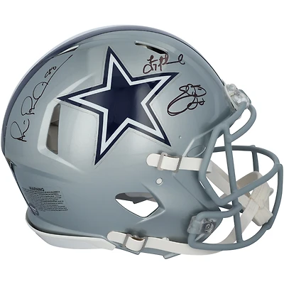 Casque Riddell Speed ​​authentique autographié par Emmitt Smith