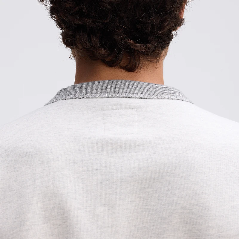 Sweat-shirt Fanatics Heather Gray Dallas Cowboys Iconic Fleece à poche